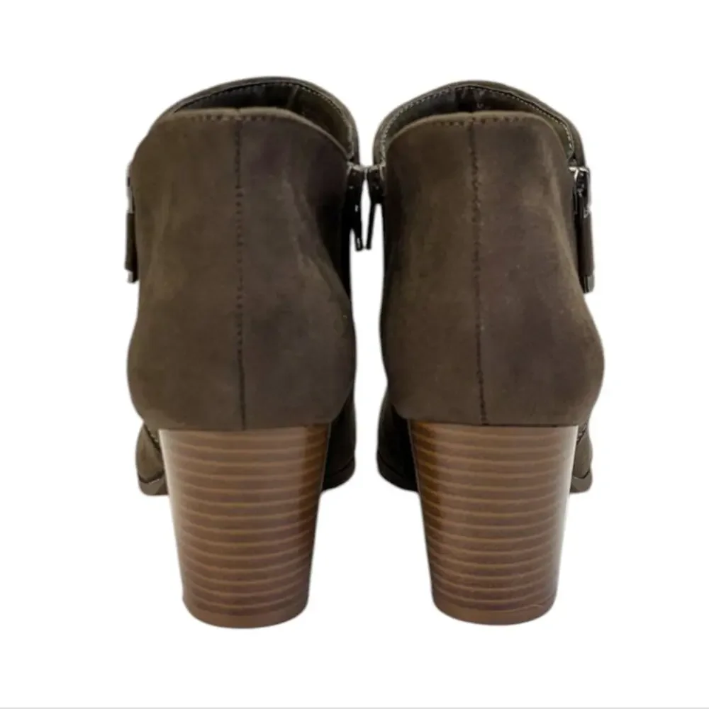 Style & Co Ankle Masrina Booties EUC Size 8W    S3780